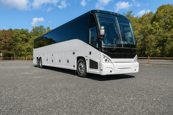 Charter Bus Rental Skokie 56 Passenger Charter Bus